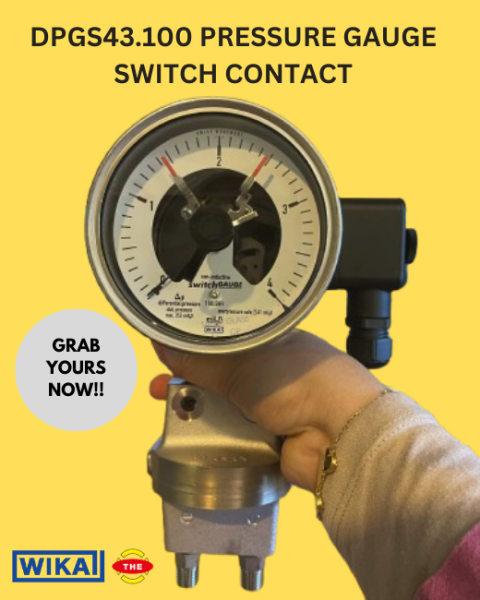 DPGS43.100 PRESSURE GAUGE SWITCH CONTACT (2)