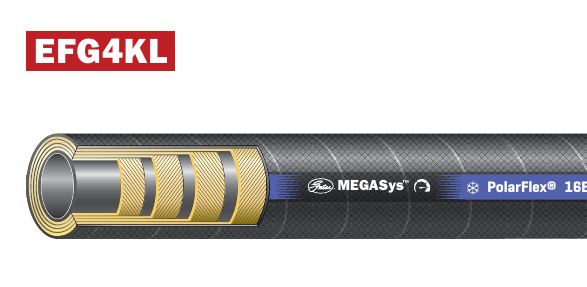 Gates EFG4KL Hydraulic Hose