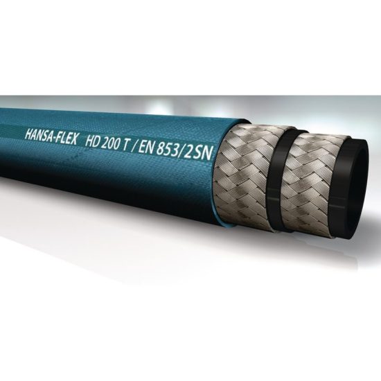HANSA-FLEX HD 200 T braided hydraulic hose (EN 853 2SN)