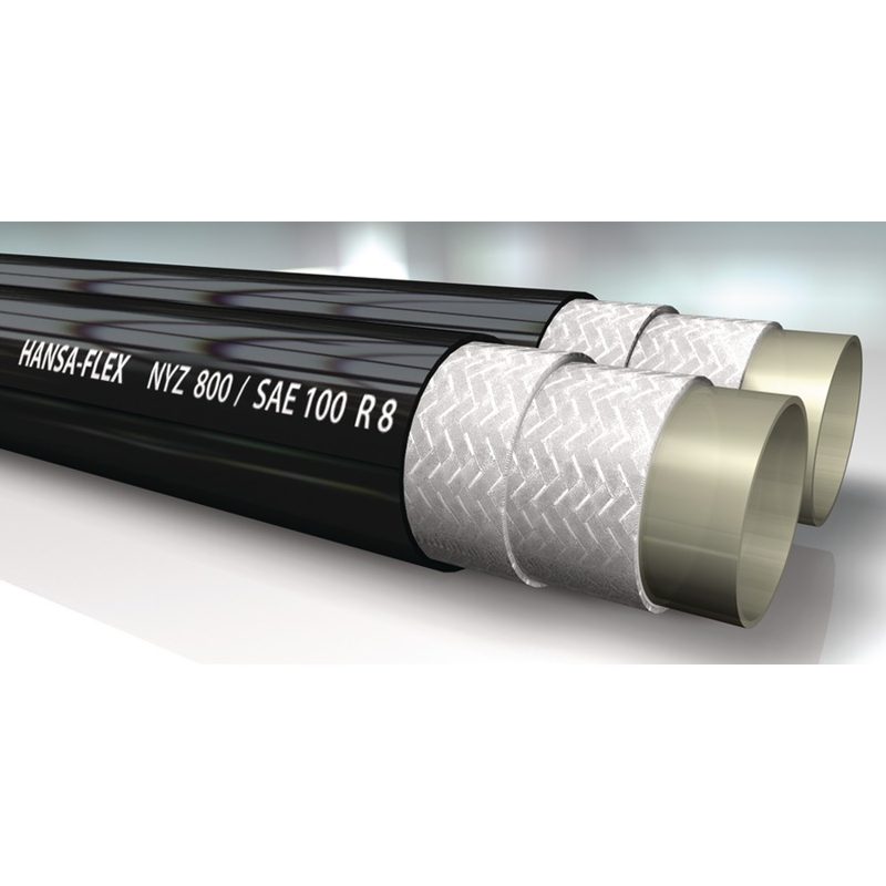HANSA-FLEX NYZ 800 thermoplastic hydraulic hose (ISO 3949 R8)