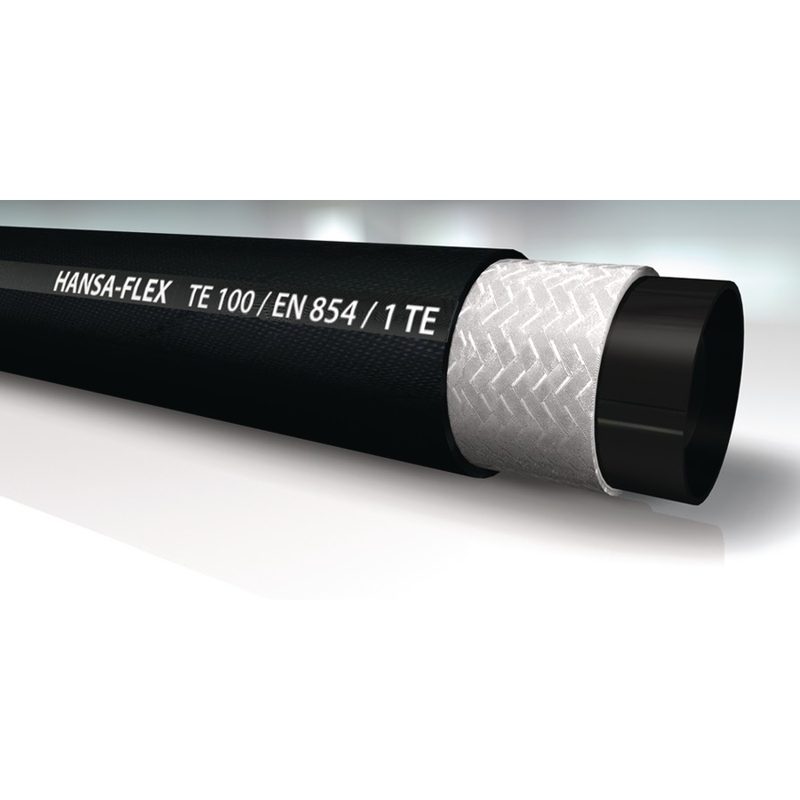 HANSA-FLEX TE 100 textile braid hydraulic hose (EN 854 1TE)