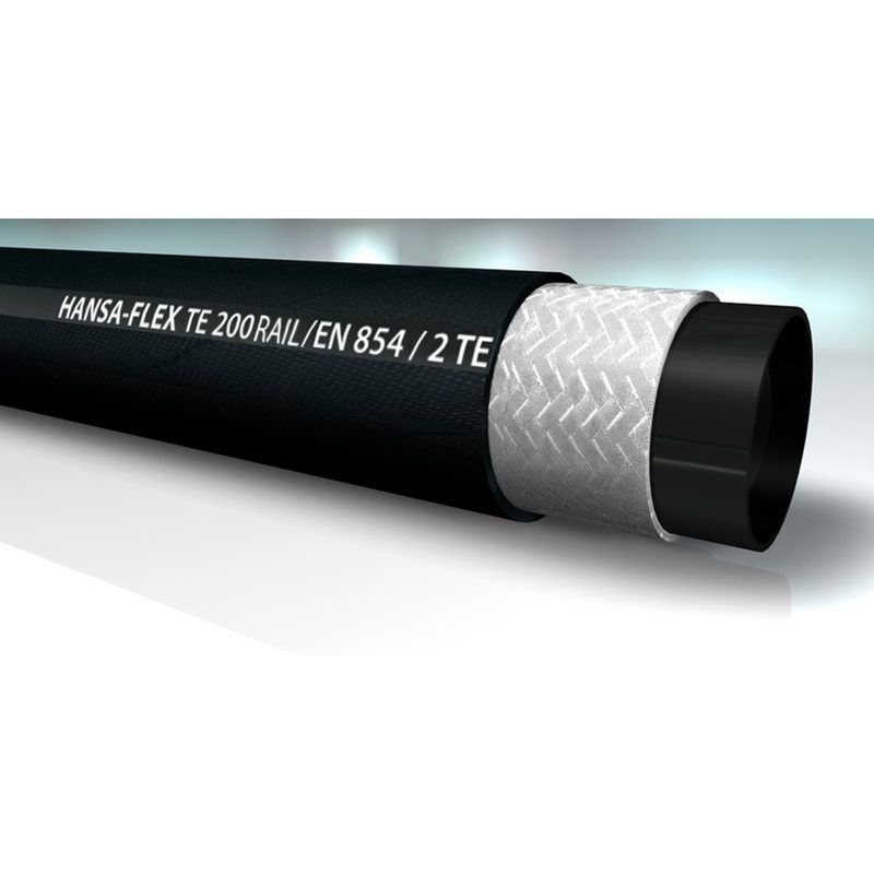 HANSA-FLEX TE 200 RAIL textile braid hydraulic hose (EN 854 2TE)
